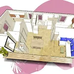 Mobil Pour 6 Personnes Avec Terrasse - Api-1-52-640